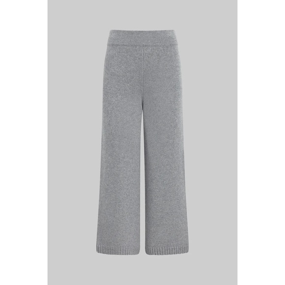 LESET Pants - NWT LESET Zoe Crop Wide Leg Pant in Grey Melange